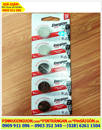 COMBO 01vỉ=5viên Pin Energizer CR2032 ECR2032 DL2032 lithium 3v chính hãng _Giá chỉ 49.000đ/ Vỉ 5viên
